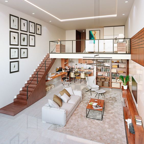 Apartemen 2 Lantai Tipe Loft
