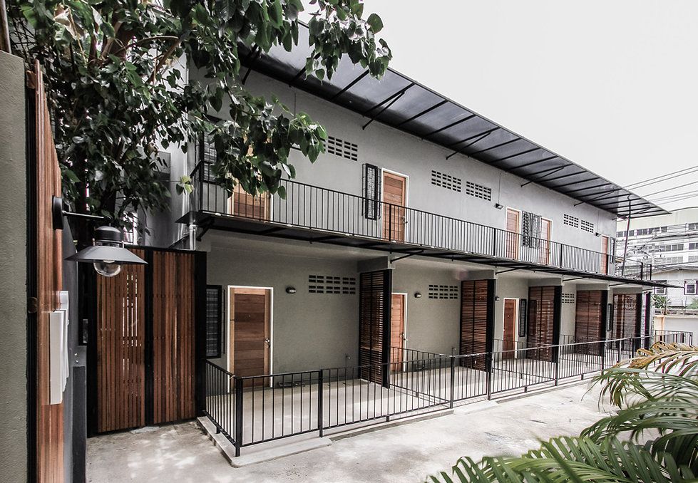 Desain rumah kost minimalis 2 lantai