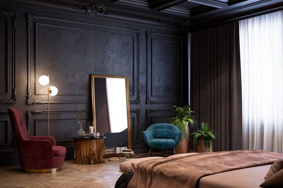 Desain Kamar Klasik Besar