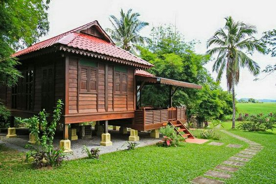 Desain Rumah Pinggir Sawah