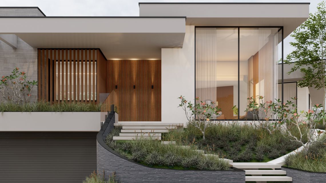 Eksterior Rumah Mewah