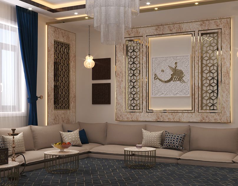 Ruang Tamu Ala Timur Tengah