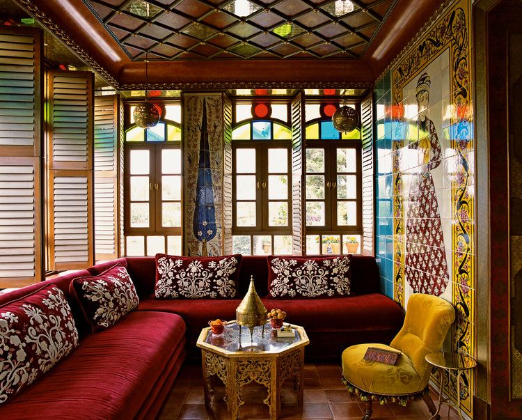Ruang Tamu Ala Timur Tengah