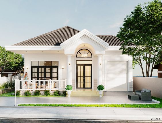 Rumah Klasik Mediterania I Lantai