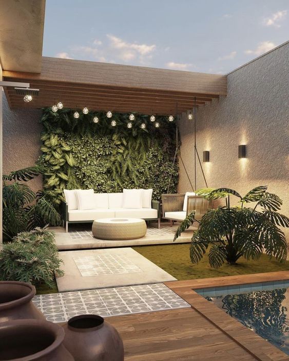 Taman Kering Belakang Rumah