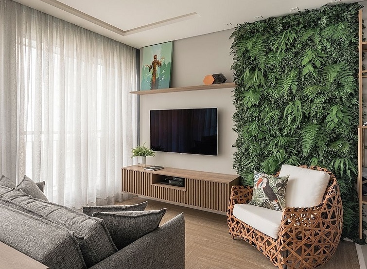 Taman Vertikal untuk Rumah Minimalis