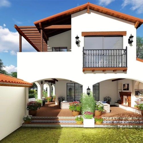 Warna Cat Eksterior Rumah