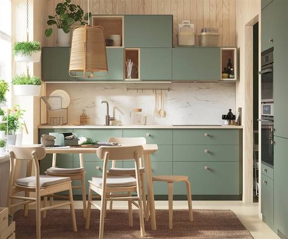 dapur warna pastel