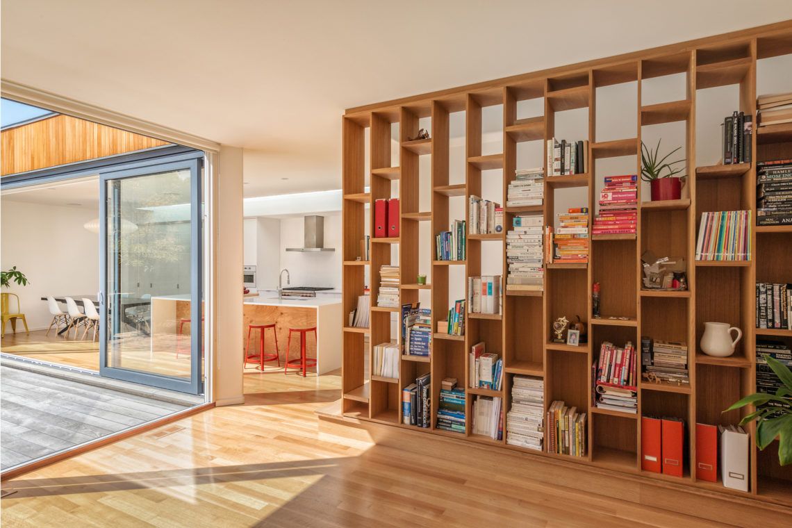 perpustakaan mini di rumah