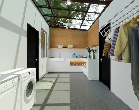 tempat cuci baju outdoor